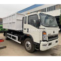 Sinotruk 8CBM Swing Arm Waste Truck Truck Trucker Toppip